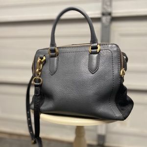 orYANY Justine leather top-zip satchel